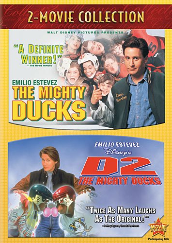 The Mighty Ducks + D2 The Mighty Ducks New Sealed 2 Dvd Double Feature 