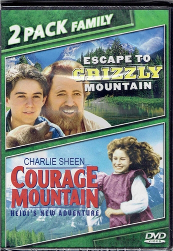 ESCAPE TO GRIZZLY MOUNTAIN + COURAGE MOUNTAIN New Sealed DVD 2 Pack ...