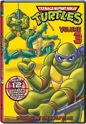 TEENAGE MUTANT NINJA TURTLES VOL 3 New DVD TMNT  