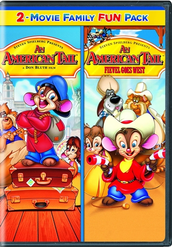 AN AMERICAN TAIL + AN AMERICAN TAIL 2 FIEVEL GOES WEST New 2 DVD ...