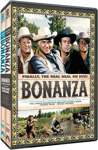 BONANZA COMPLETE SEASON 4 VOLUMES 1 & 2 New Sealed 9 DVD Set ...