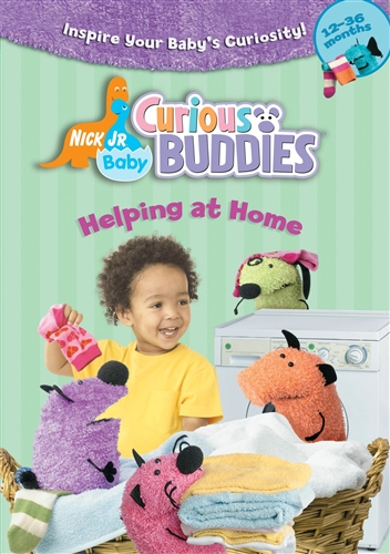 NICK JR BABY CURIOUS BUDDIES HELPING AT HOME New Sealed DVD Nickelodeon ...