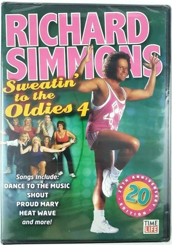 RICHARD SIMMONS SWEATIN TO THE OLDIES 4 New Sealed DVD 20th Anniversay ...