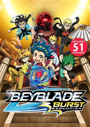 BEYBLADE BURST EVOLUTION TV SERIES New Sealed DVD Complete Season 2 ...