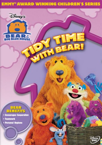 BEAR IN THE BIG BLUE HOUSE TIDY TIME WITH BEAR New Sealed DVD ...