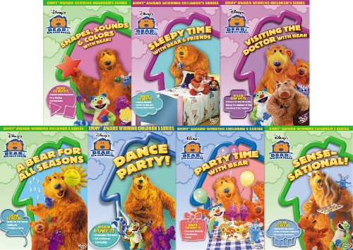 Bear in the Big Blue House DVD Set Series Complete Lot Collection All ...