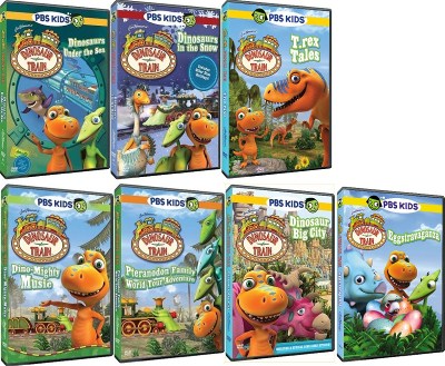 DINOSAUR TRAIN LOT OF 7 DVD New Sealed PBS