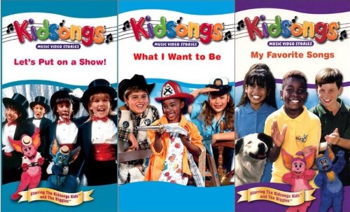 KIDSONGS LOT OF 3 New Sealed VHS Videotapes  