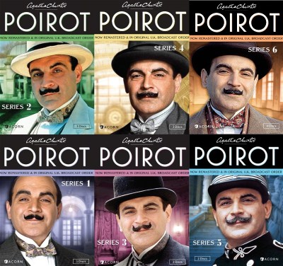 Agatha Christies Poirot Series 1 6 New 18 DVD 45 Episodes 1 2 3 4 5 6 