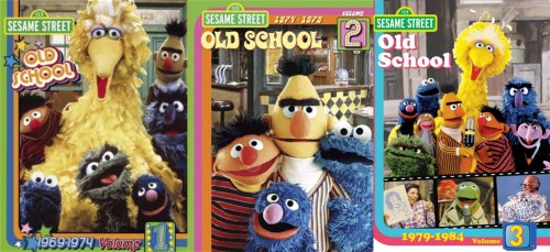 SESAME STREET OLD SCHOOL VOLUMES 1-3 1969-1984 New DVD Volume 1 2 3