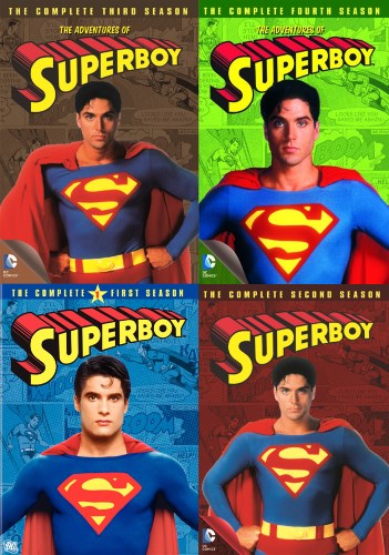 Superboy Complete Season 1-4 Series DVD Set TV Show Collection Episodes ...